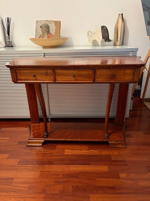 Console italienne  années 1940,-photo-4