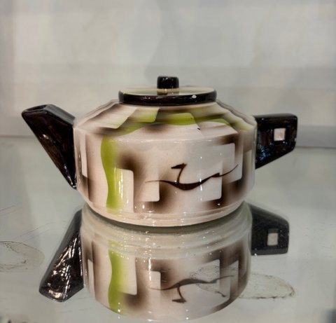 Teapot, Carraresi And Lucchesi Manufactory, Sesto Fiorentino-photo-2