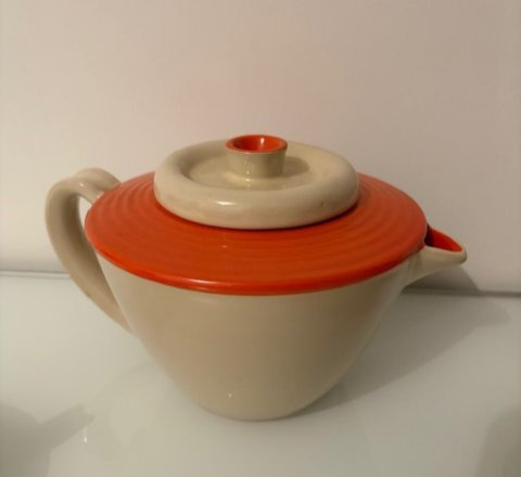 Service à thé Rometti Umbertide , années 1940-photo-6