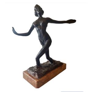 Bronze Sculpture Of A Woman