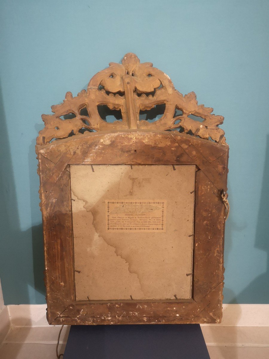 Louis XV Provençal Mirror 18th Century-photo-2