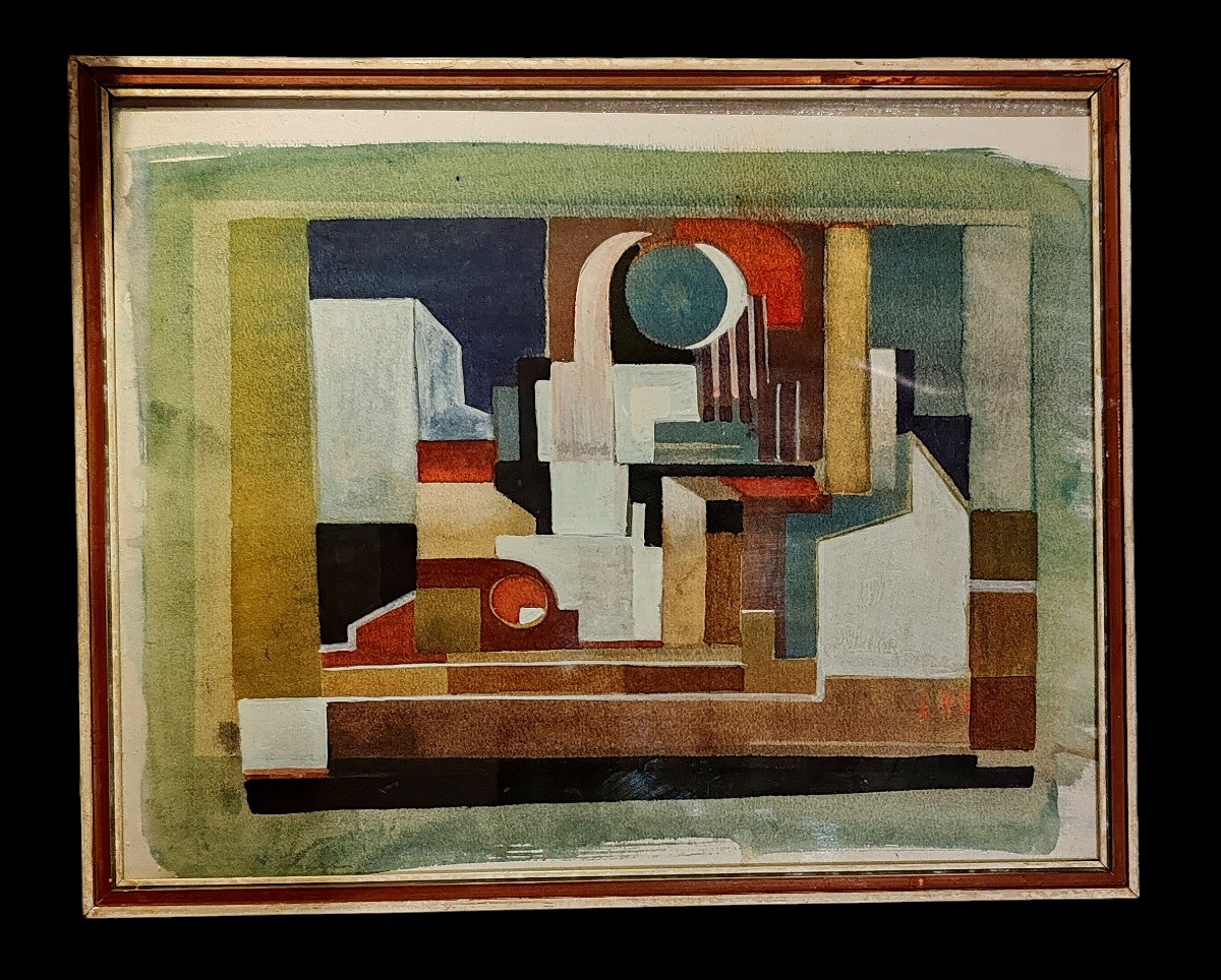 Composition abstraite XXéme 