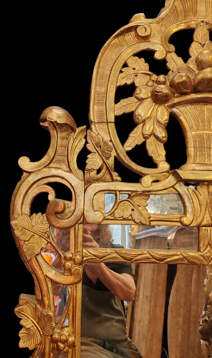 Miroir de Beaucaire Époque début 19ème -photo-4