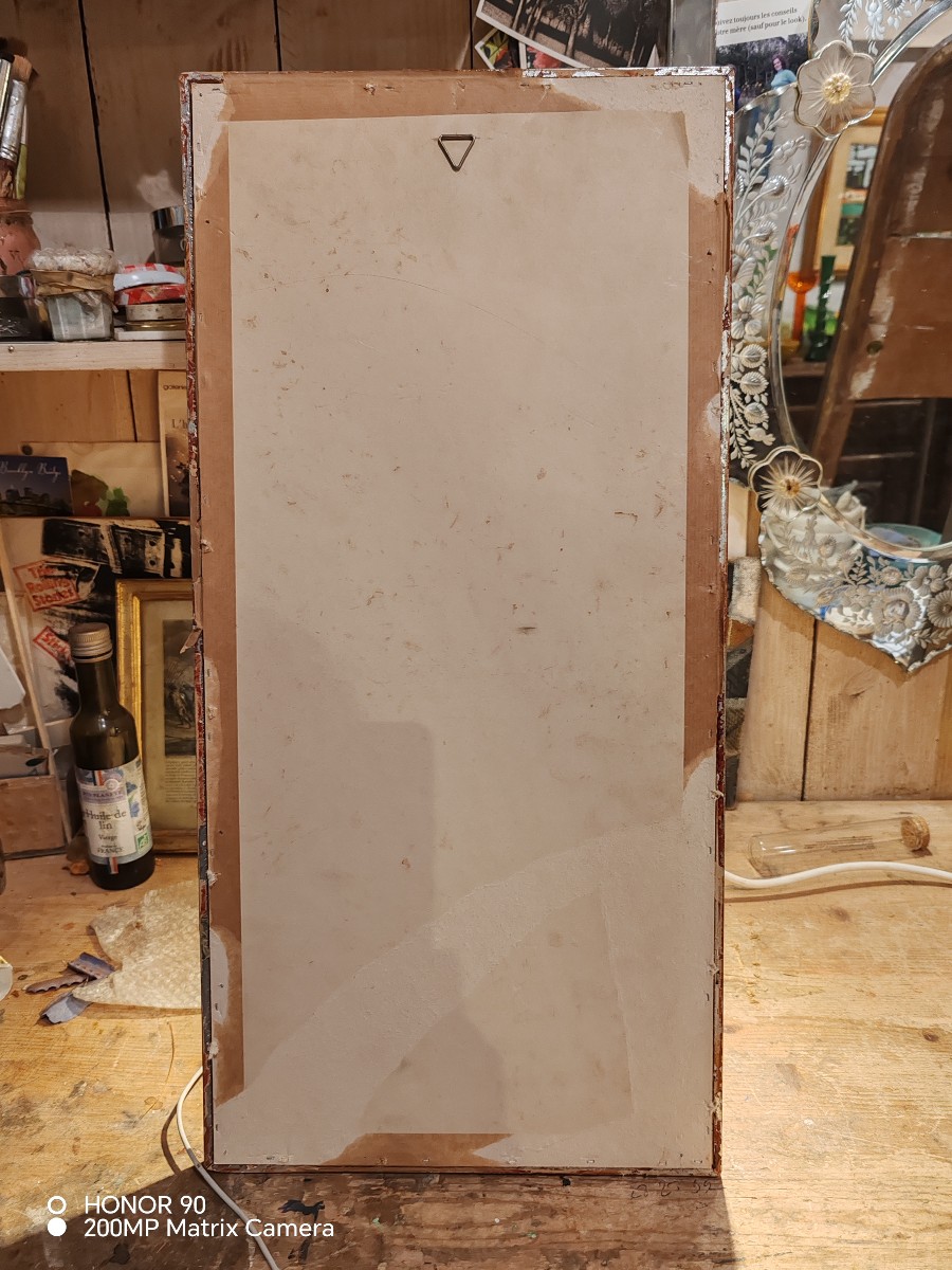 Composition abstraite, collage, XXème -photo-1