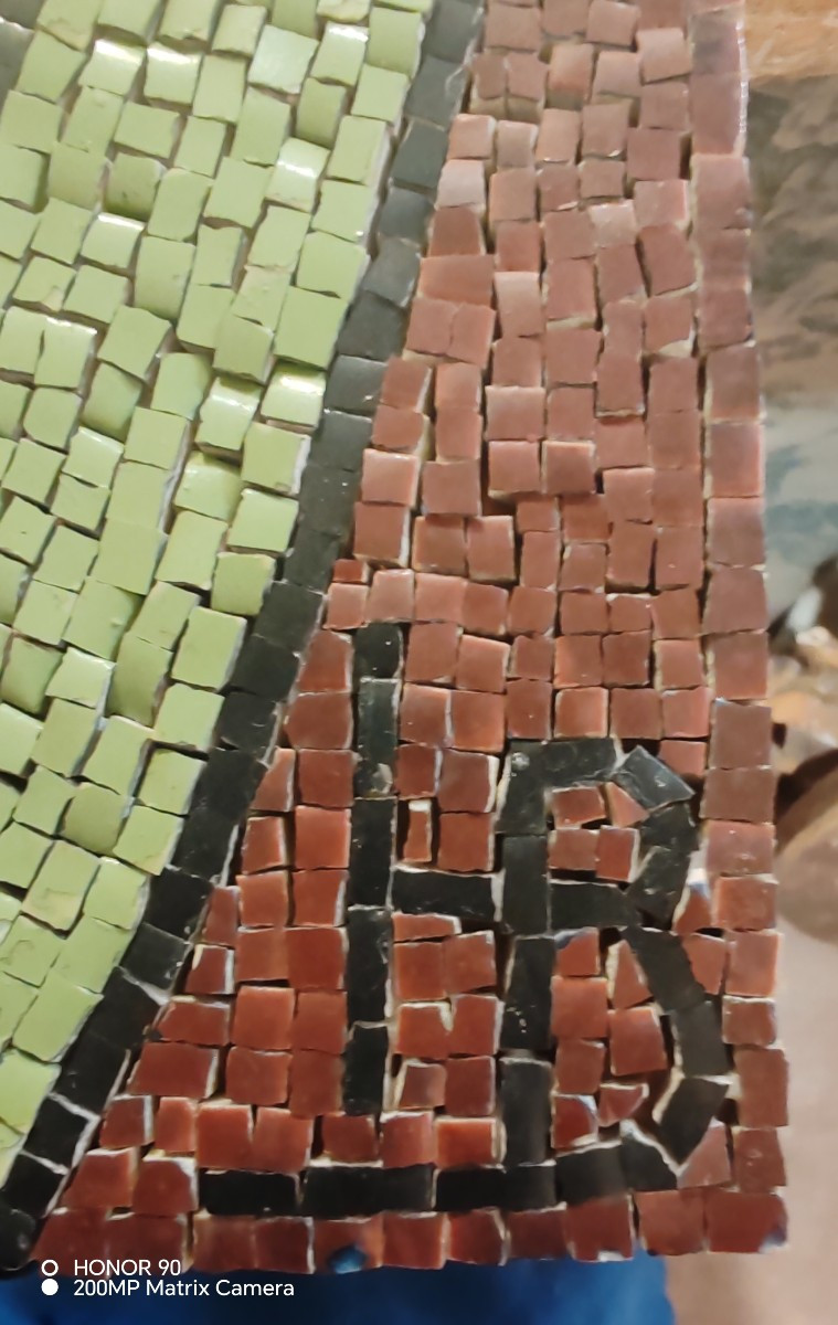 Mosaic Portrait Inspired By Picasso, 20th Century -photo-2