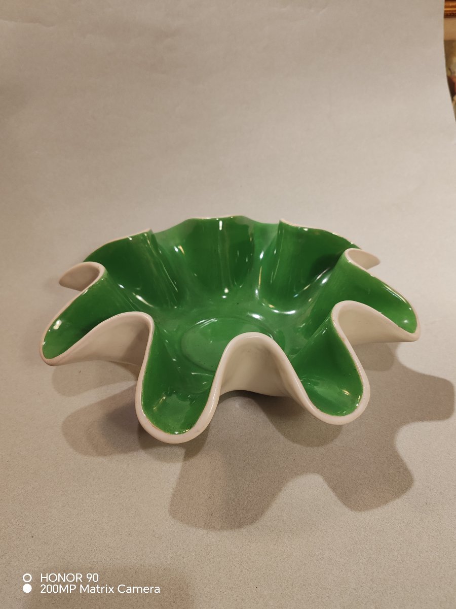 Blanche Lettale (1901-1990) Ceramic Corolla Vase-photo-2