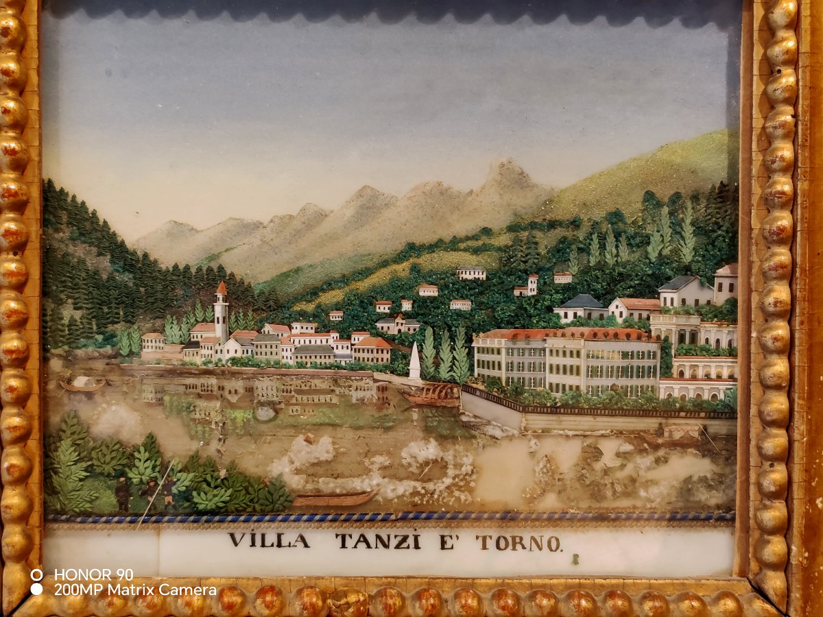 Diorama, Landscape Of Lake Como In The Late 18th Century -photo-2