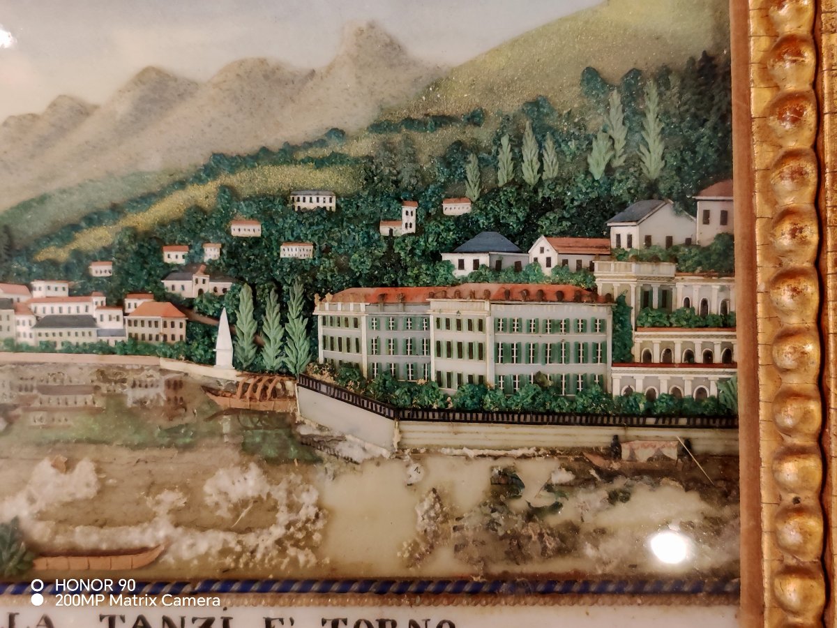 Diorama, Landscape Of Lake Como In The Late 18th Century -photo-4