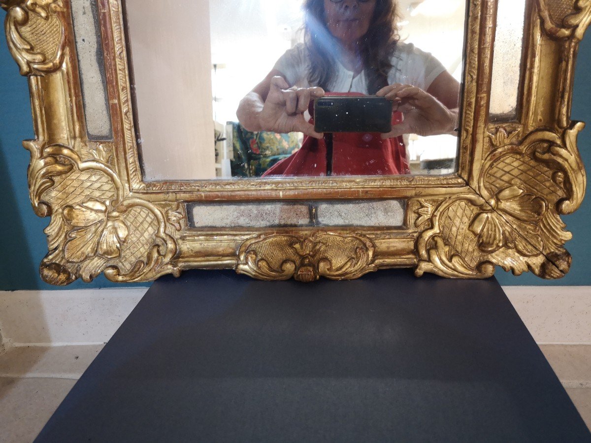 Miroir Provençal  Louis XV époque 18ème -photo-3