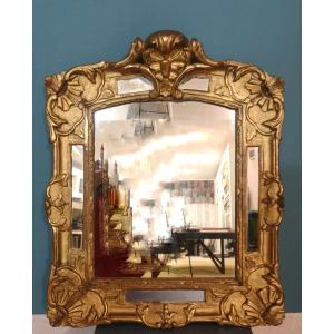 Miroir Bois Doré époque Louis XV 