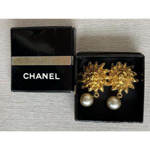 Chanel Lion Earrings By Karl Lagerfeld