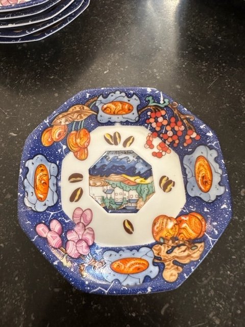 Porcelain Cup And Saucer "hermes"-photo-1