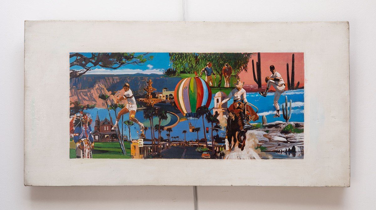 Composition « Aventures Américaines ». Serryn Claude