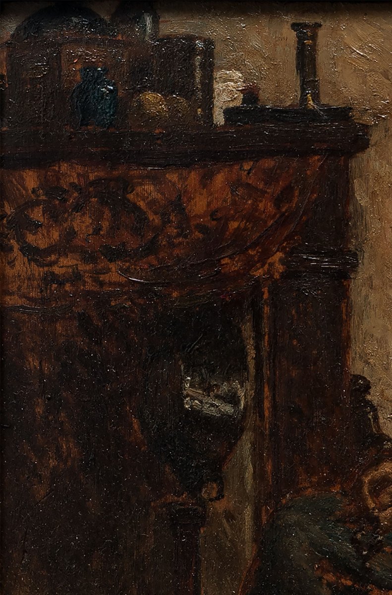 Troncy Emile - Etude Préparatoire à L’œuvre « Cœur Simple », Musée D’orsay – Circa 1900-photo-1