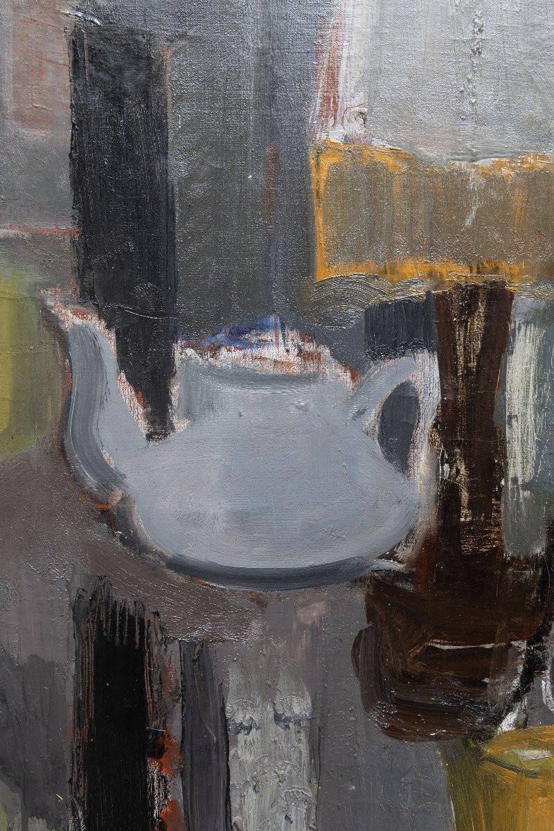 Michel Bertrand – Vanité – Huile Sur Toile – Vers 1965-photo-3