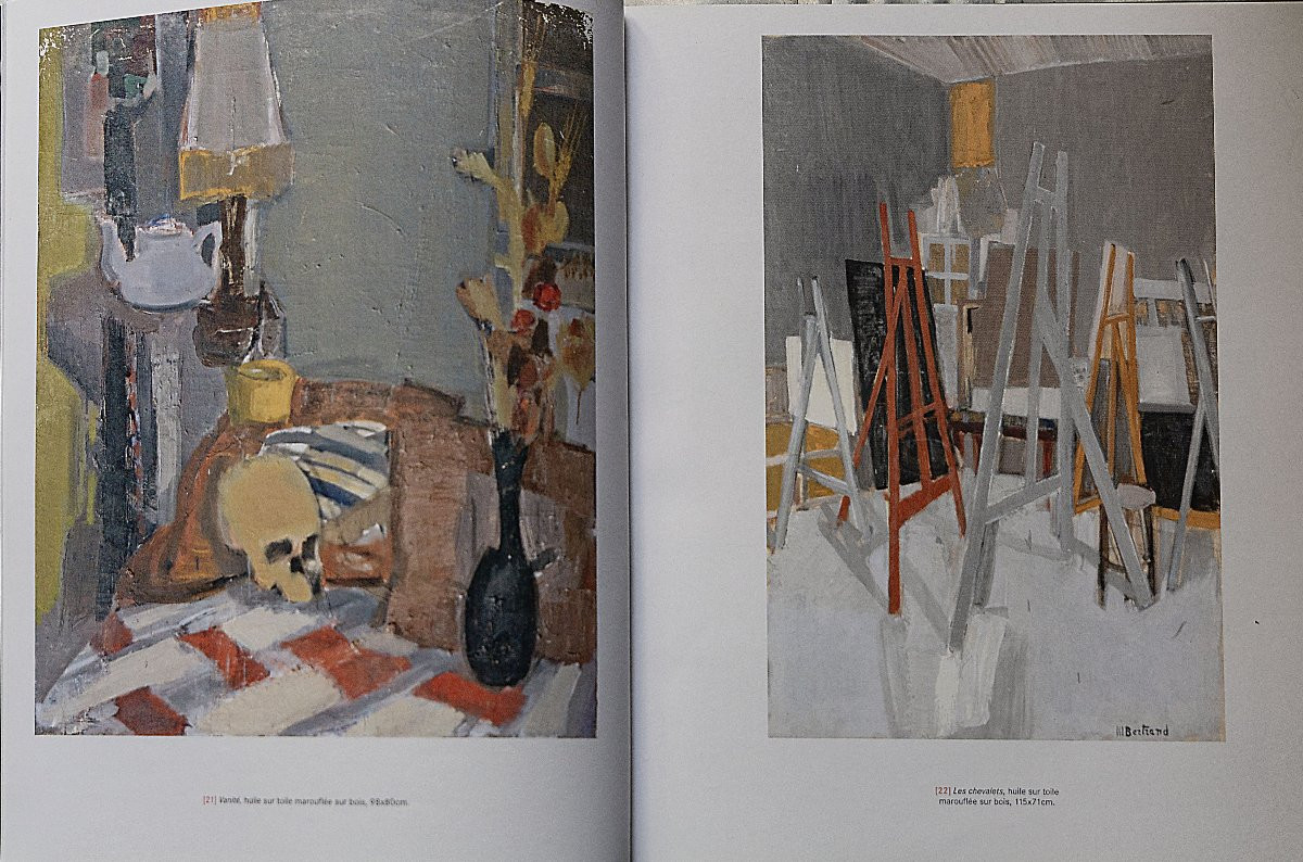 Michel Bertrand – Vanité – Huile Sur Toile – Vers 1965-photo-6