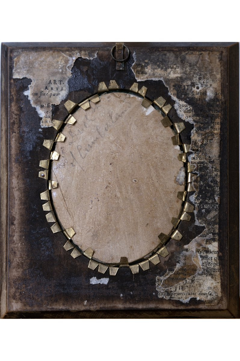Frédéric Millet -  Portrait de la duchesse de Cumberland – Miniature - Signée-photo-4