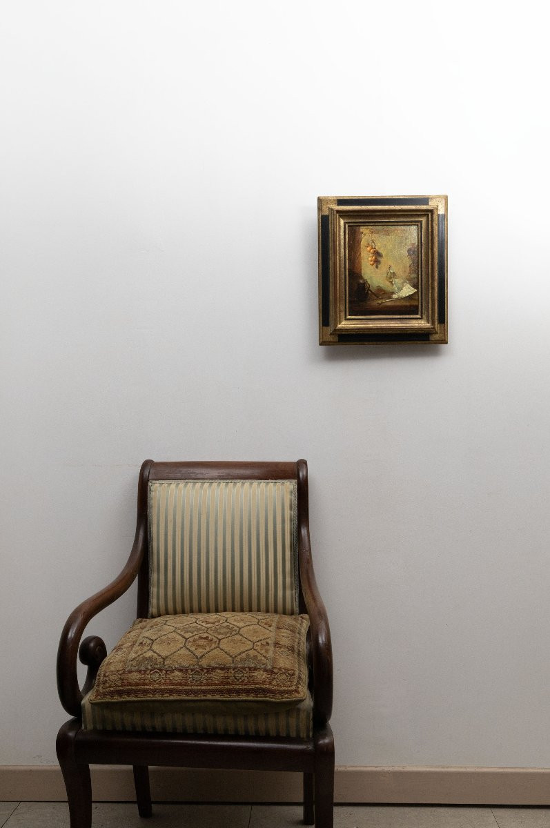 Russian Or Ukrainian Artist – Still Life With Onions – Monogrammed And Named On The Back-photo-5