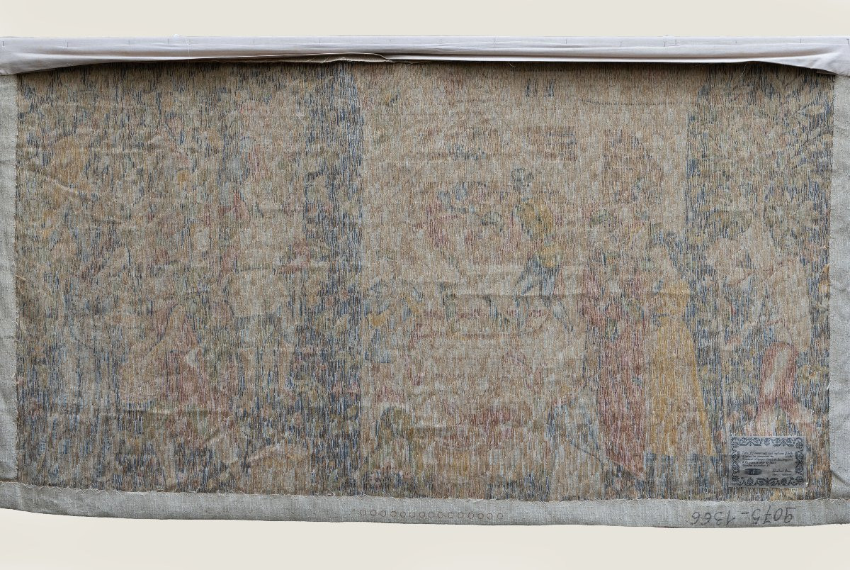 Tapisserie d’Aubusson – Les Vendanges – Manufacture Robert Four-photo-4