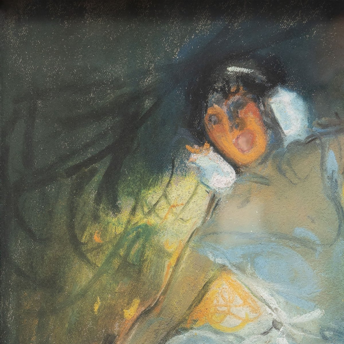 Louis Fortuney - Ballerina In Motion - Pastel On Paper - Signed -photo-4