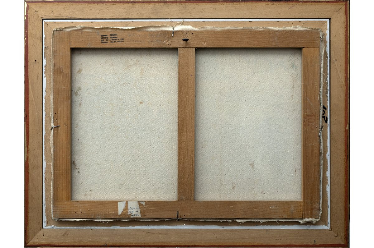 Gérard FAGARD – Jour de fête à Sanary -  Huile sur toile – Signée -photo-4