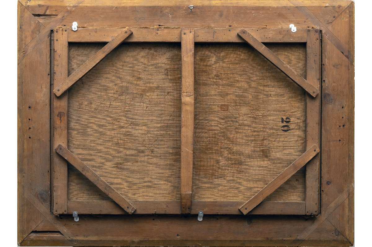 Richard Faxon – Le Déchargement Du Navire - Huile Sur Toile - Signée-photo-4