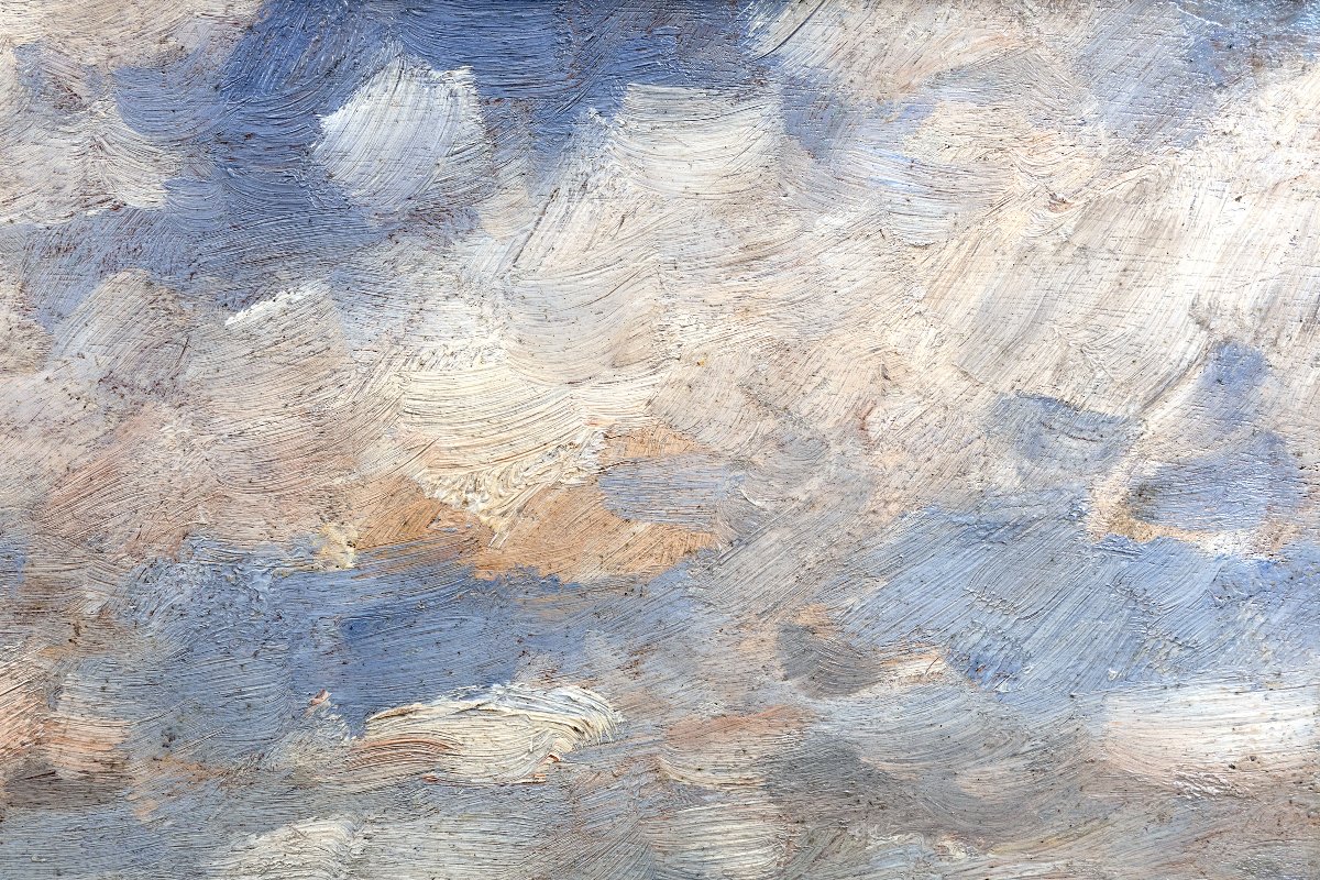 Alphonse STENGELIN – Paysage hollandais au moulin et à la barque – Huile sur panneau -photo-3