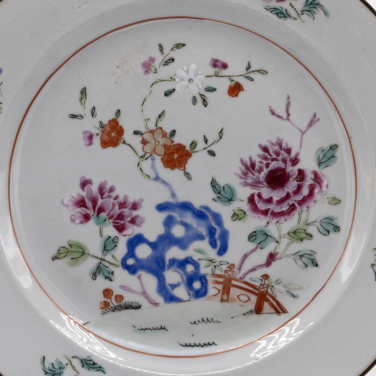 Compagnie Des Indes Porcelain Plate – Qianlong Period, China – 18th Century-photo-4