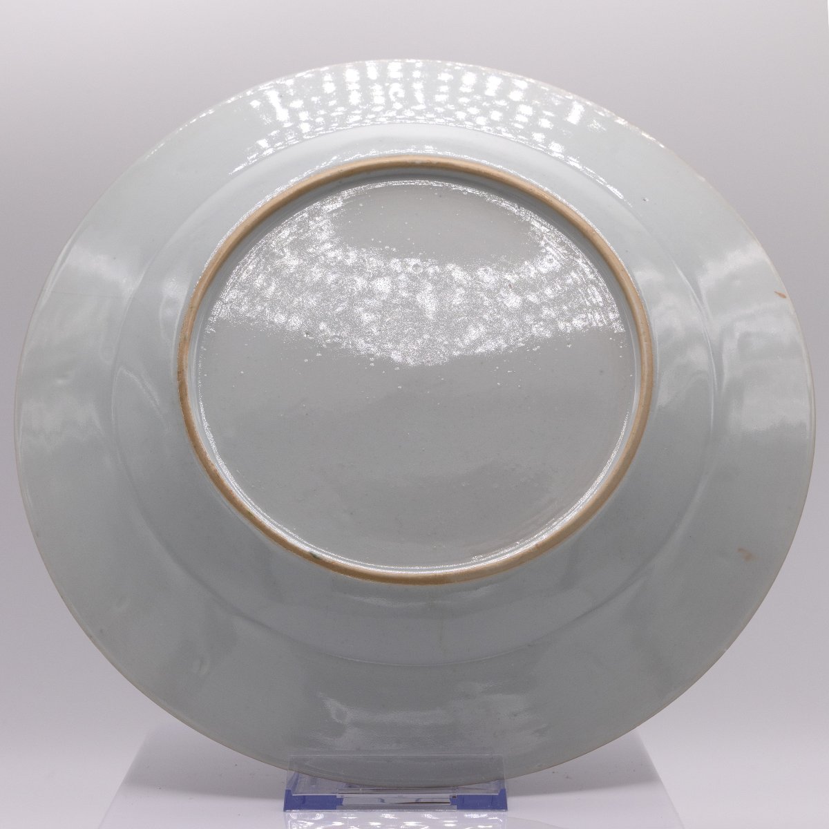 Set Of 4 Porcelain Plates From The Compagnie Des Indes – Qianlong-era China – 18th Century-photo-2