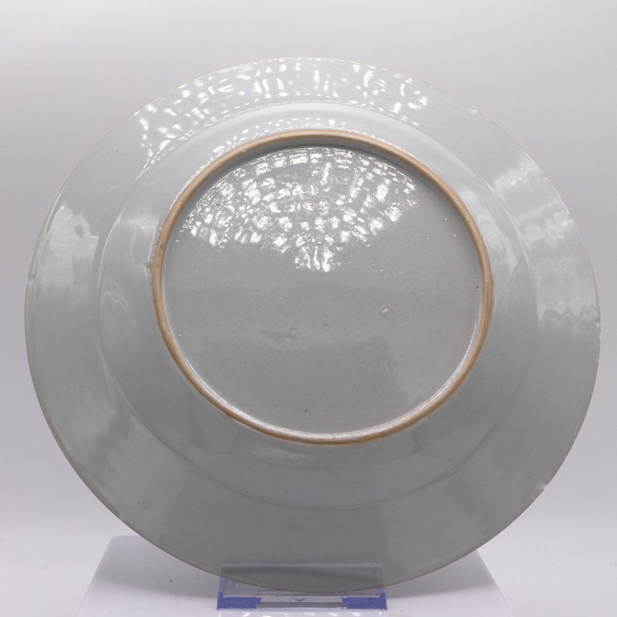 Set Of 4 Porcelain Plates From The Compagnie Des Indes – Qianlong-era China – 18th Century-photo-4