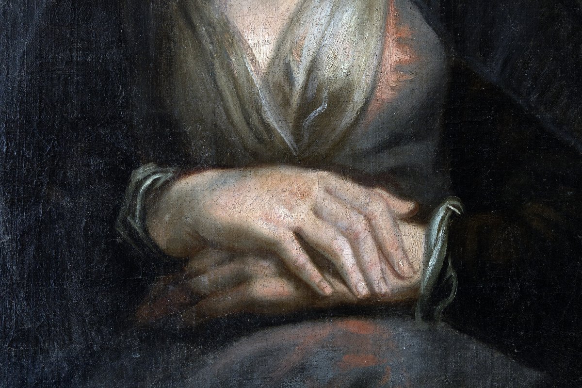 Atelier de Pierre Paul RUBENS – Marie-Madeleine renonçant aux richesses – Huile sur toile-photo-5