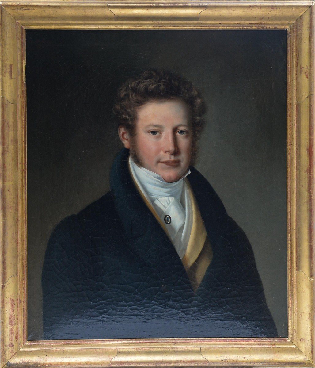 Portrait Of A Man From The Empire Period