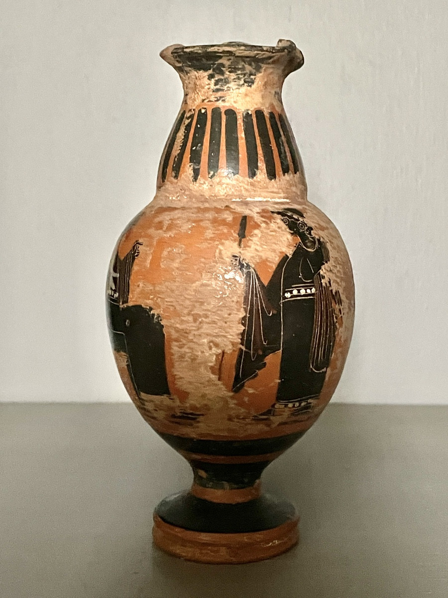Small Grand Tour Vase In The Greek Style, Late 19th/early 20th Century-photo-3