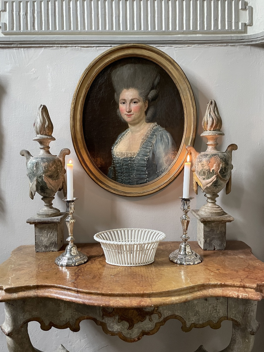 Portrait Of An Aristocrat From The 18. Century-photo-4