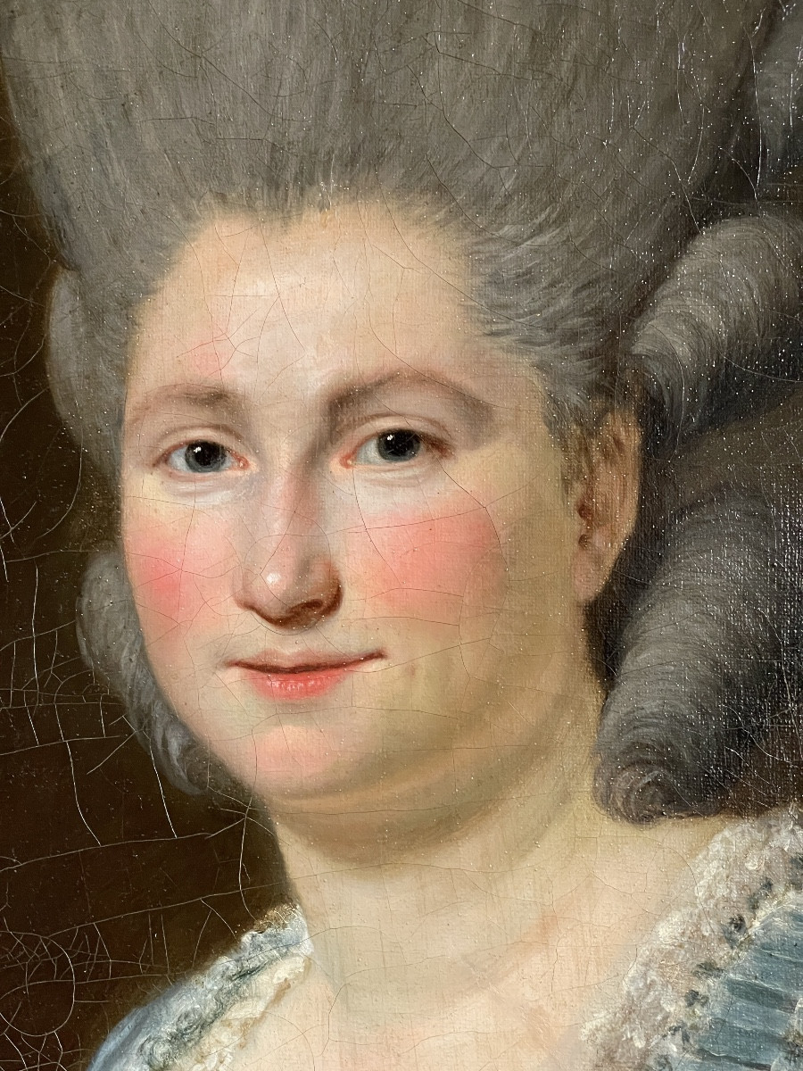 Portrait Of An Aristocrat From The 18. Century