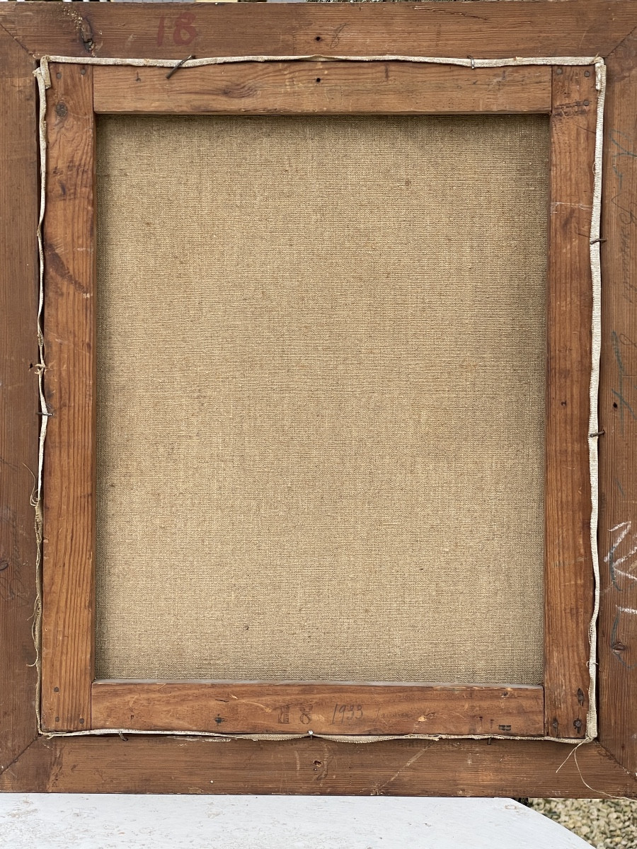 Portrait d’une Magrébine de Jean- Désirée Bascoulès ( 1886-1976 )-photo-4