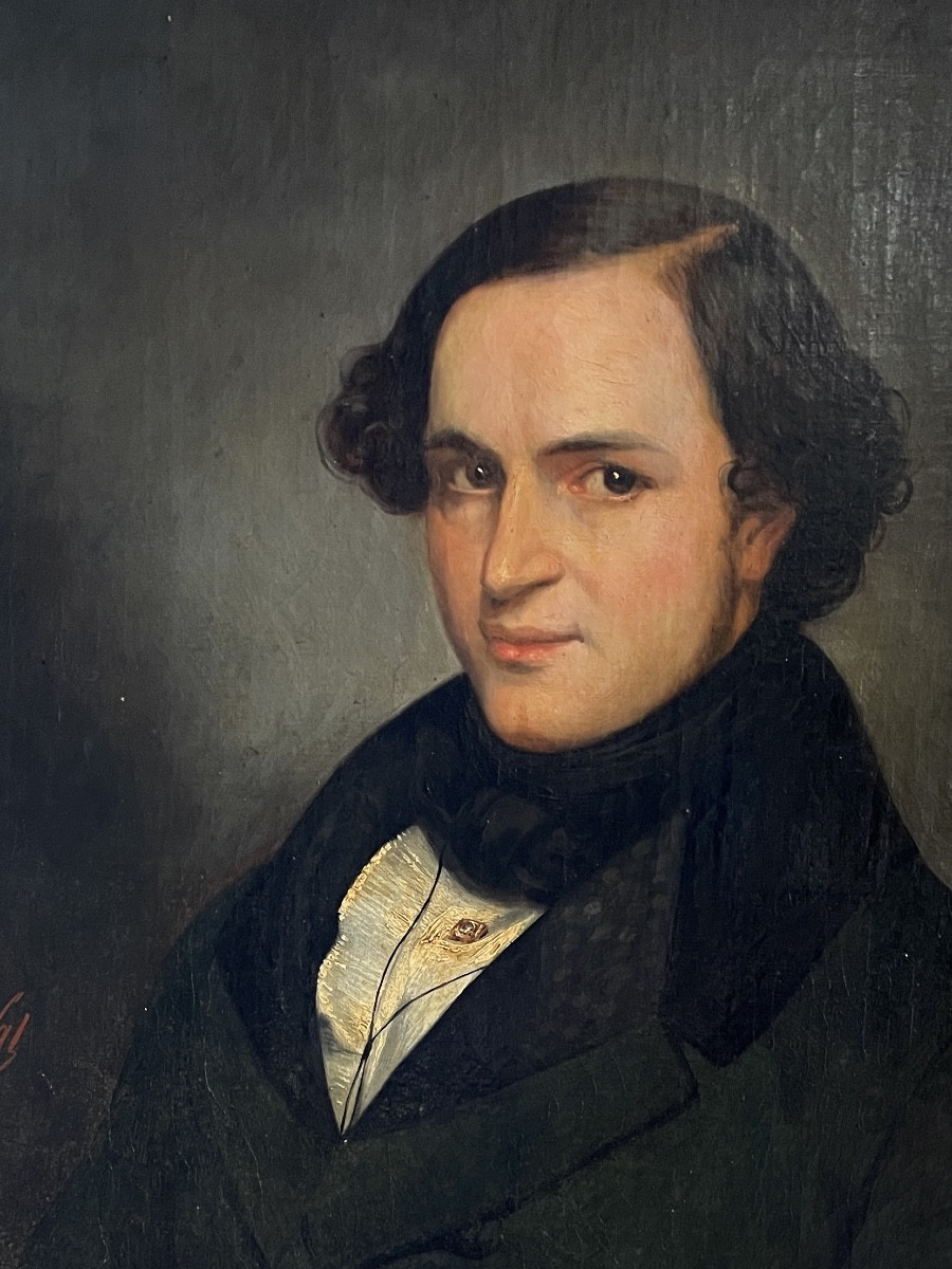 Portrait Of A Man From The Restoration Period-photo-3