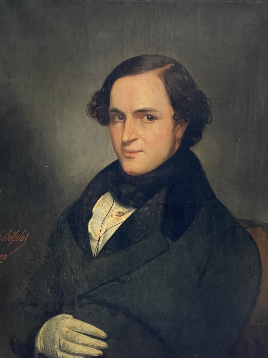 Portrait Of A Man From The Restoration Period