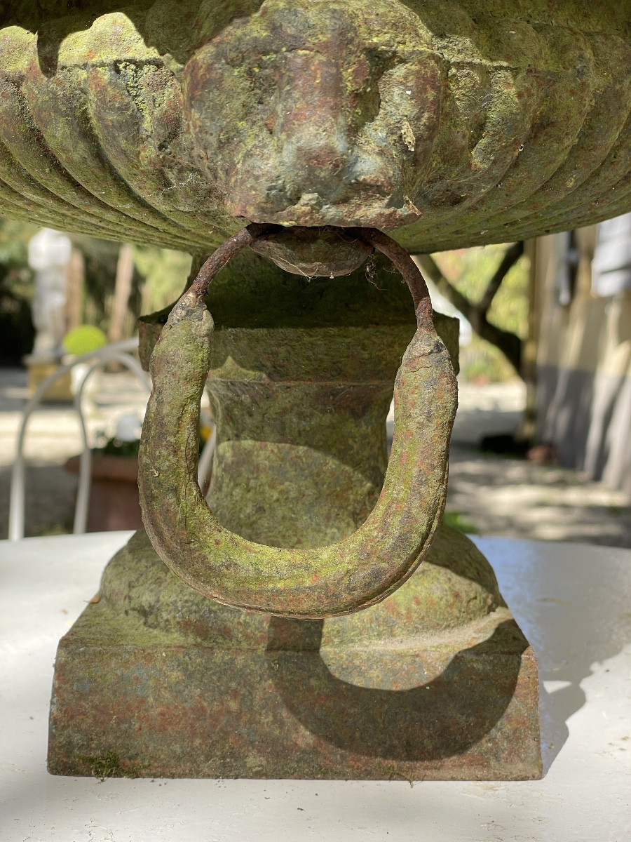 Vasque en fonte XIXème siècle -photo-2