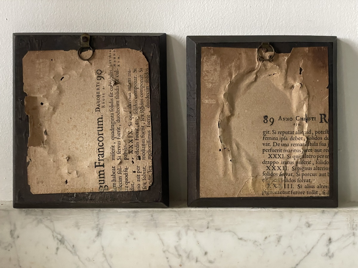 Paire de gravures de charme début XIXème siècle -photo-4