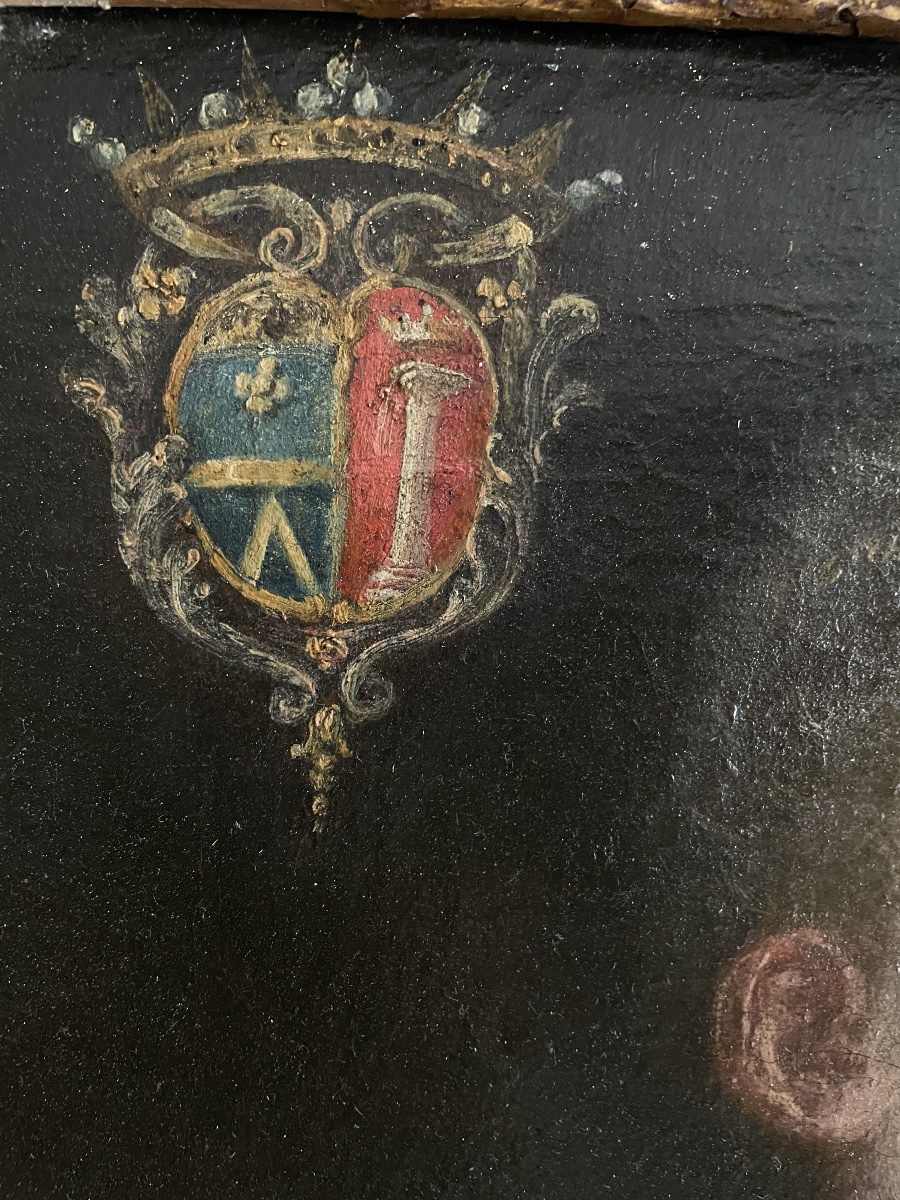 Portrait d’un enfant de l'aristocratie bolonaise du 17ème siècle -photo-3