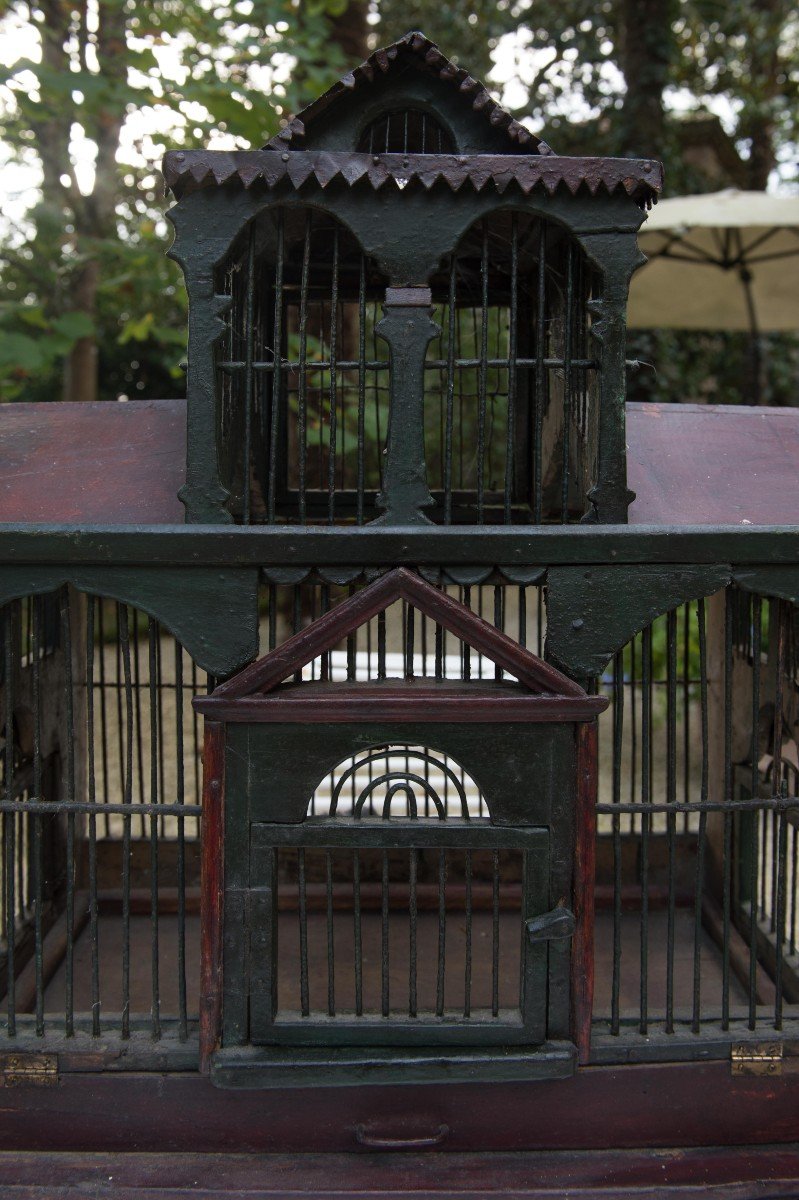 Bird Cage Late Nineteenth / Early Twentieth Century-photo-2