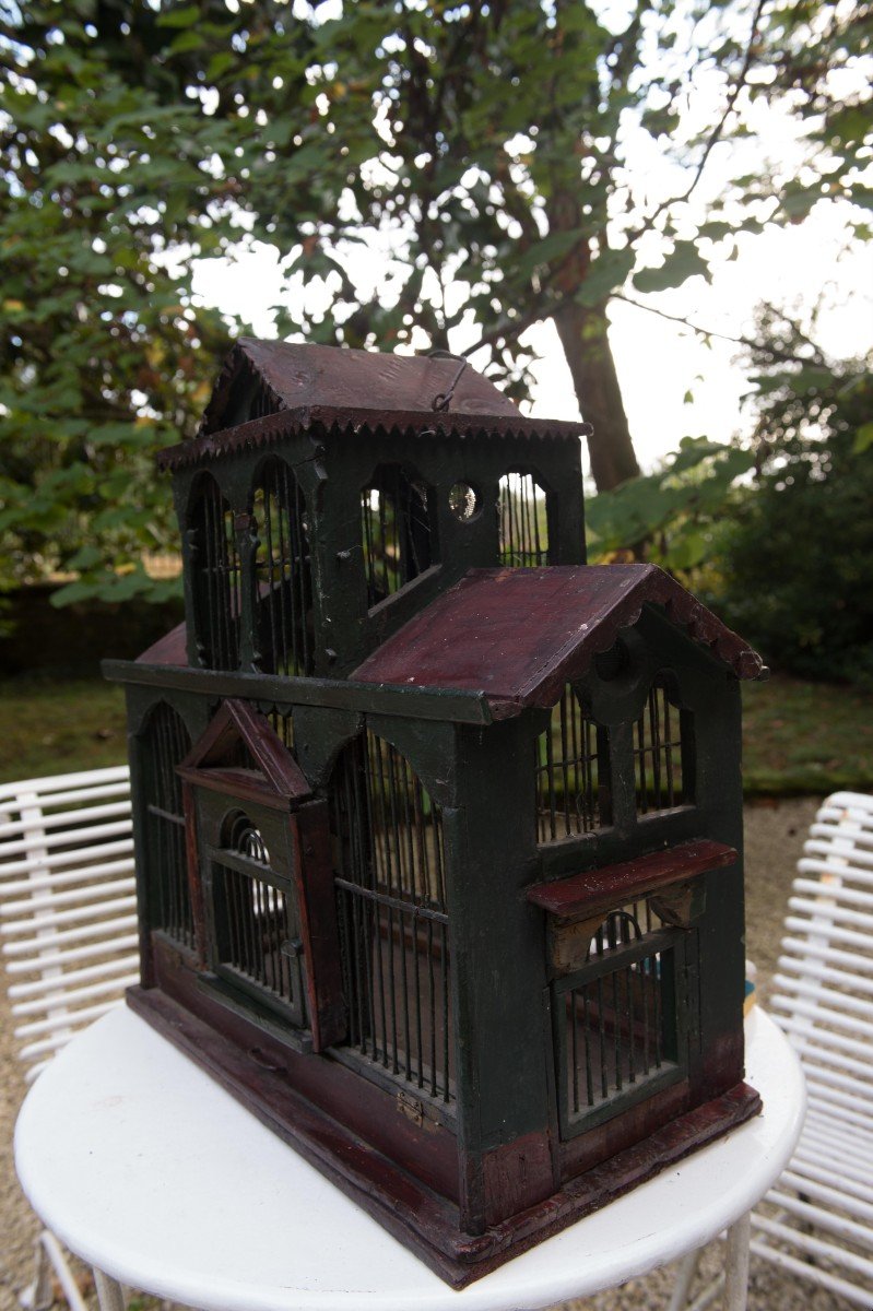 Bird Cage Late Nineteenth / Early Twentieth Century-photo-4