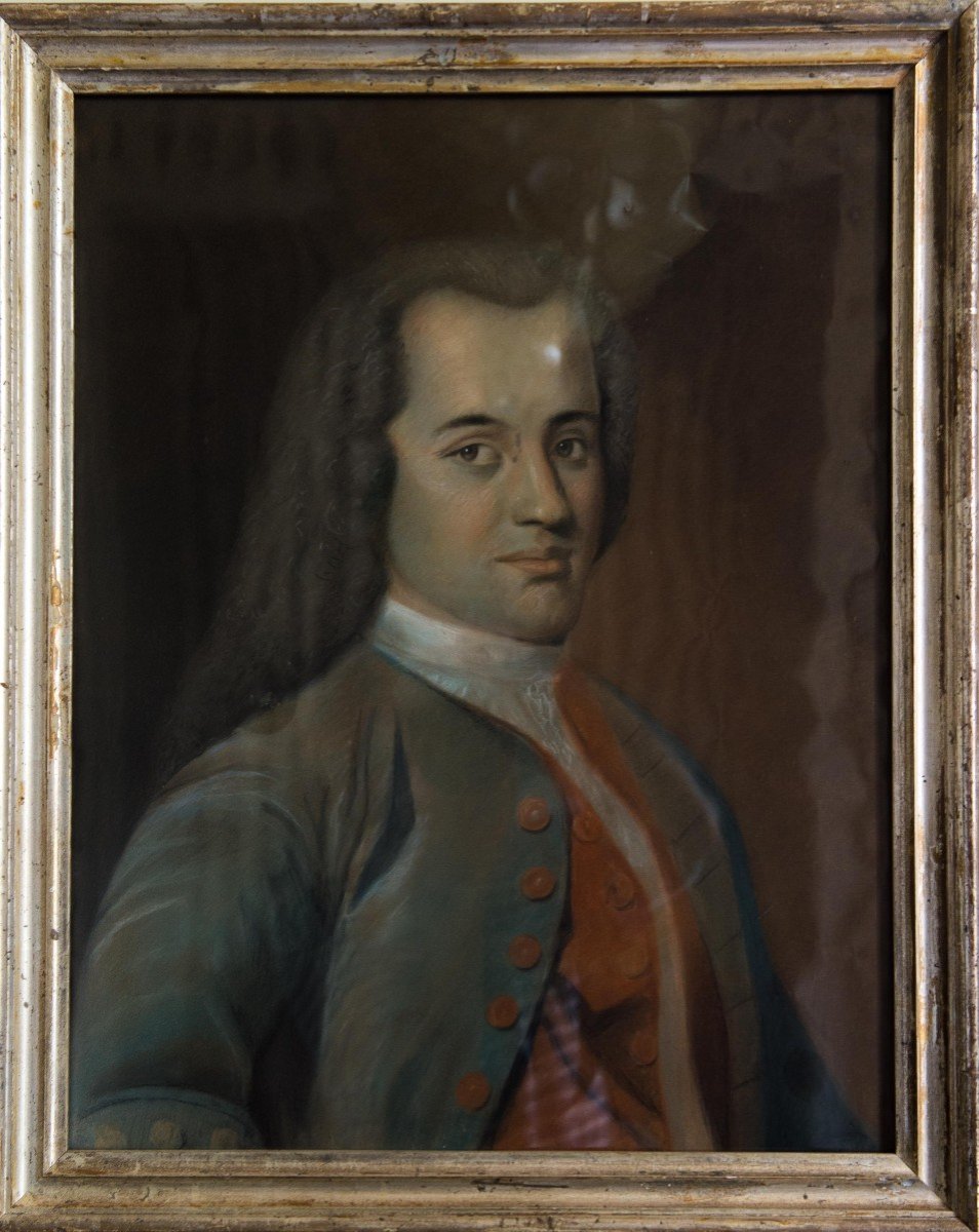 Portrait d'Un Gentilhomme Du 18ème Siècle