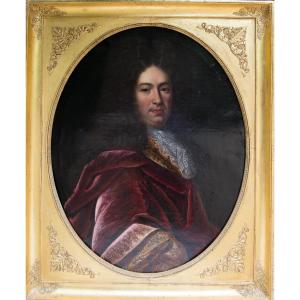 Portrait d'Un Aristocrate d'époque Louis XIV