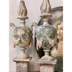 Pair Of Louis XV Fire Pots