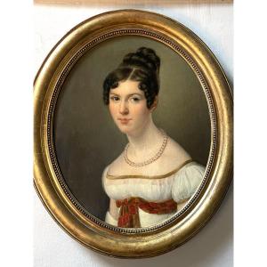 Female Portrait From The Empire Period