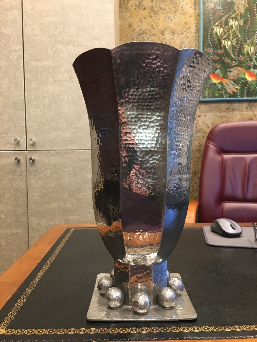 Jean Després Important Vase-photo-3