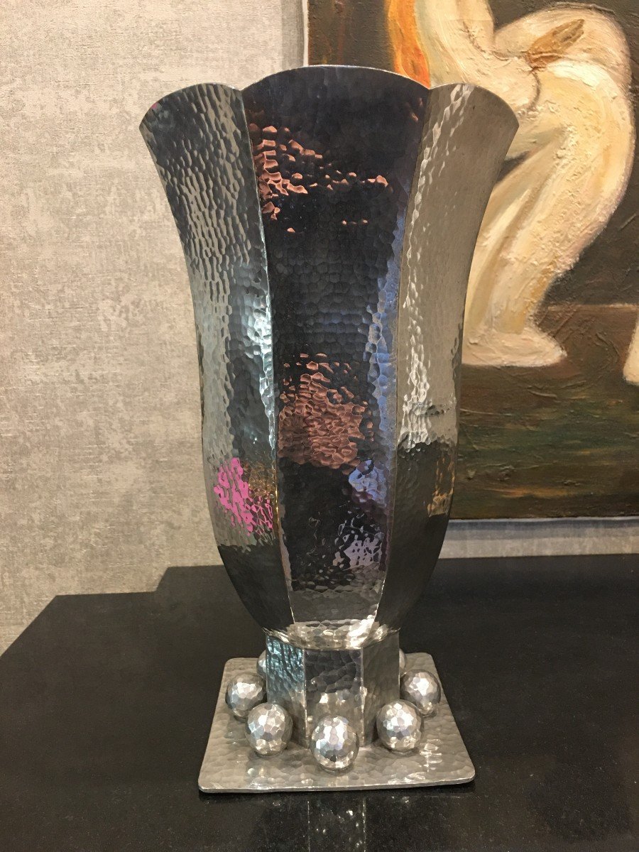 Jean Després Important Vase
