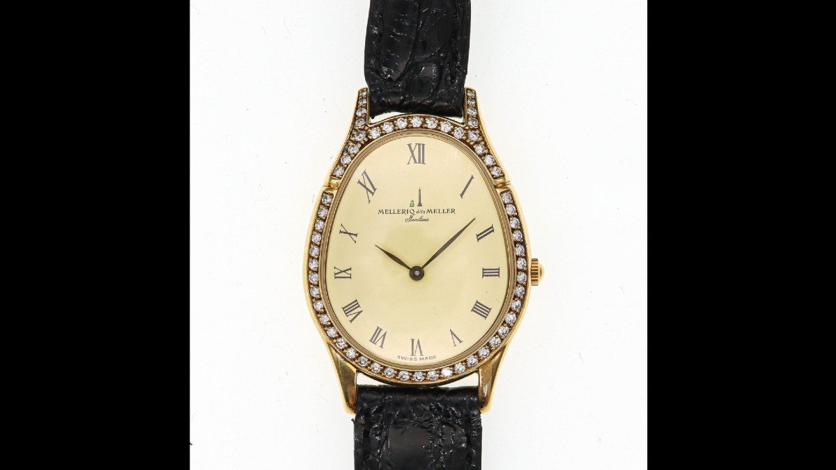 Mellerio Dits Meller. Gold Watch "lady". 